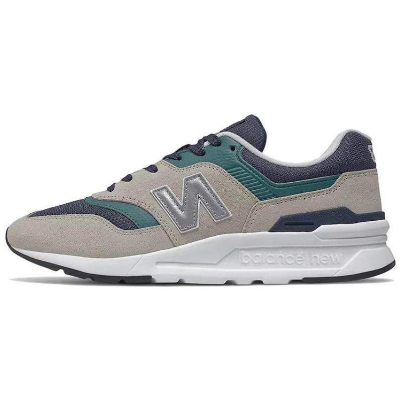 New Balance New Balance NB 997H Vintage Fabric Low top Running Shoes Men's Gray Green Blue