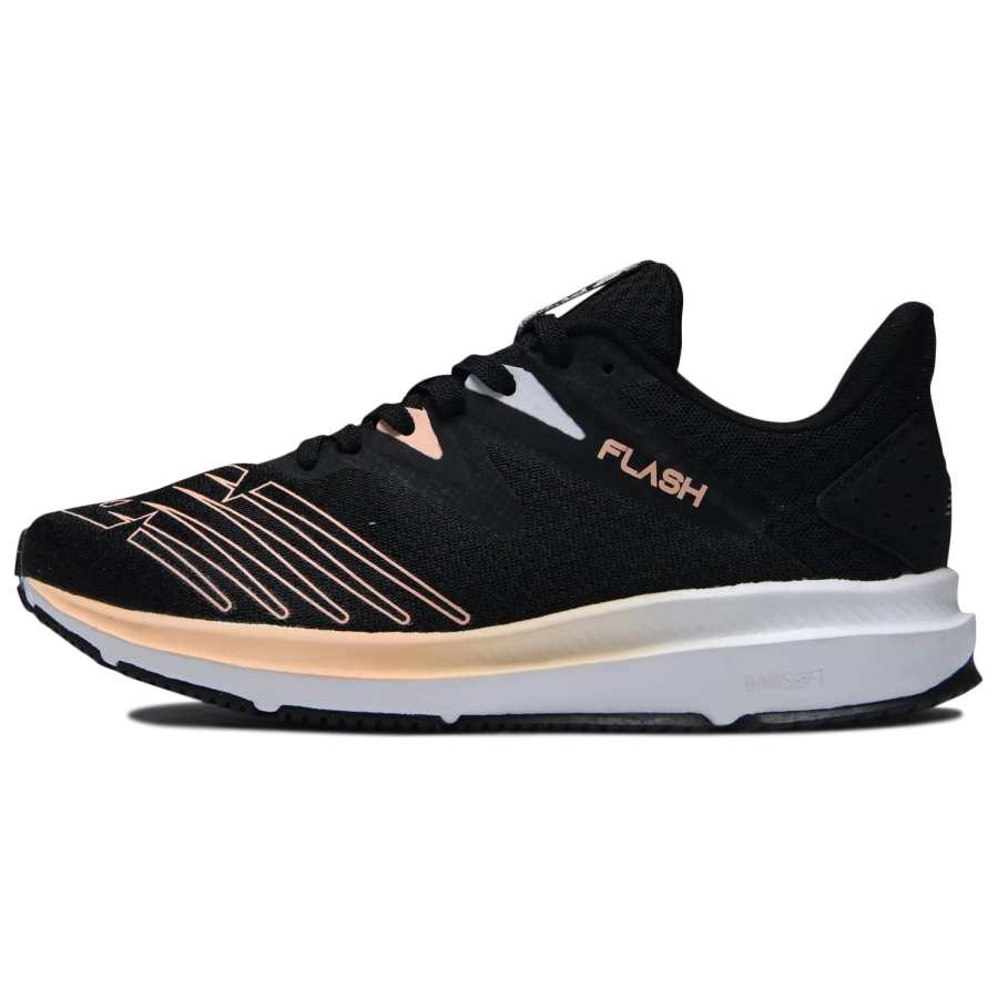 New Balance New Balance NB Flash Cushioning, Wear Resistant Low top Casual Running Shoes Women's Black Pink