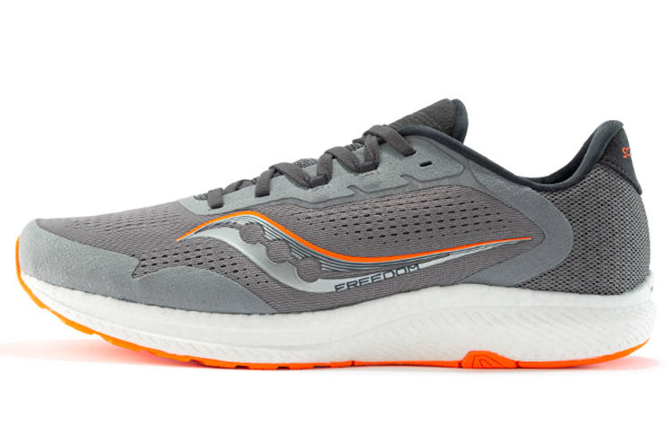 Saucony Freedom 4 Mesh, Textile Slip Resistant Abrasion Resistant Slip Resistant Abrasion Resistant Low top