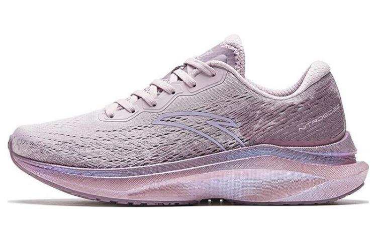 Anta Abrasion Resistant Abrasion Resistant Low top Running Shoes Women's White Pink