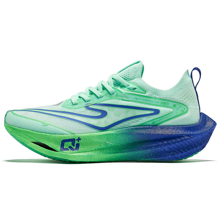 Erke Cyan Realm 2.0 Cushioning Breathable Rebound Low top Running Shoes Women's Fluorescent Colorway