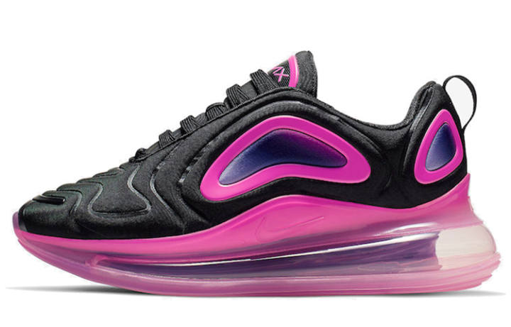 Nike Nike Air Max 720 'Black Laser Pink' Gs