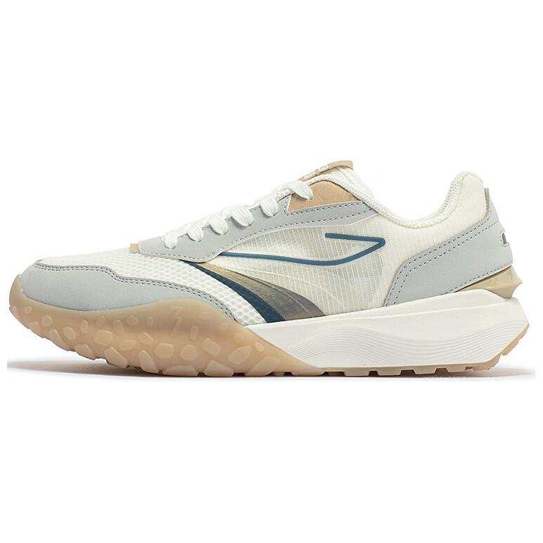 361° Shortbread Cookies SE Comfortable And Breathable Low top Running Shoes Men's White Gray
