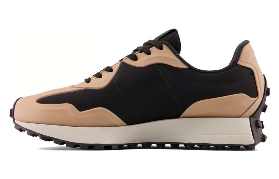 New Balance New Balance NB 327 Leather Abrasion Resistant Abrasion Resistant Low top Running Shoes Men's Brown Black