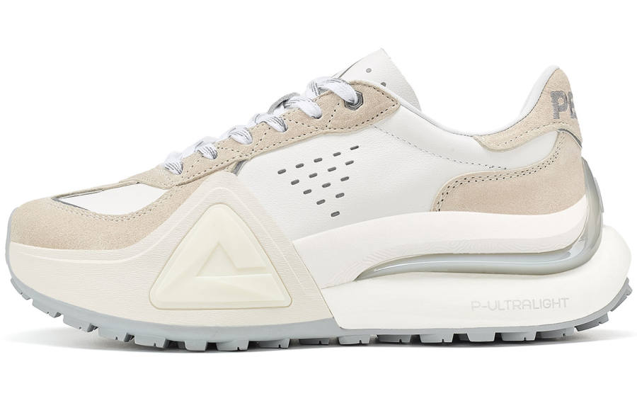 PEAK German Army Trainers Sports Casual Shoes Men's Canvas White