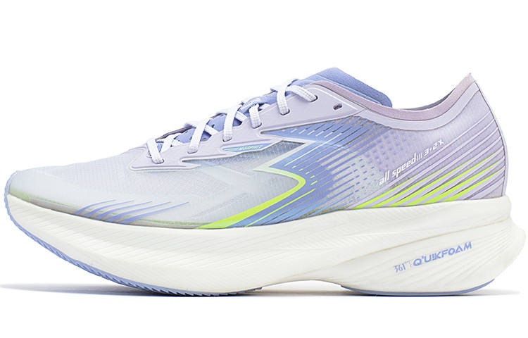 361° Flame ST Lavender Abrasion Resistant Low top Running Shoes Men's Hyacinth Purple
