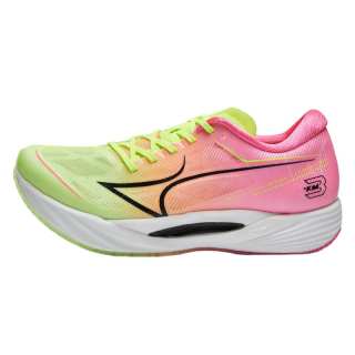 HEALTH KM3C+ Carbon Plate Physical Fitness Test & Exam Running Shoes Unisex Green Pink
