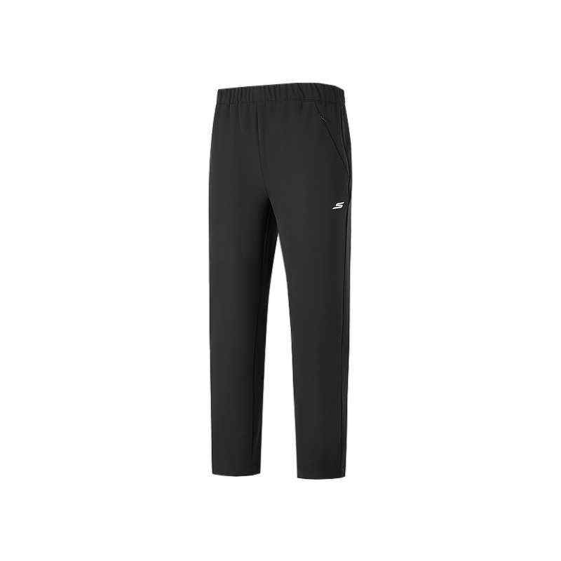 Skechers Casual Pants Women's Carbon Black/0018 Thickened And Fleece Lined Tapered Pants