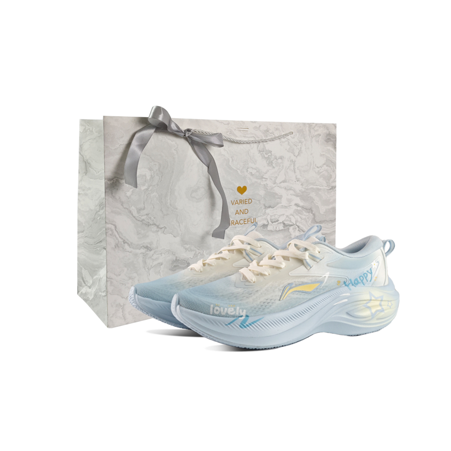 Li-Ning Li Ning Ride Waves Cushioning Slip Resistant Abrasion Resistant Cushioning Slip Resistant Abrasion Resistant Low top