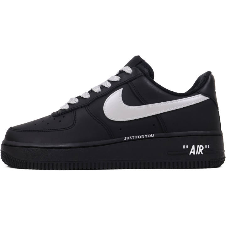 Nike Nike Air Force 1 Abrasion Resistant Low top Skateboard Shoes Unisex Black