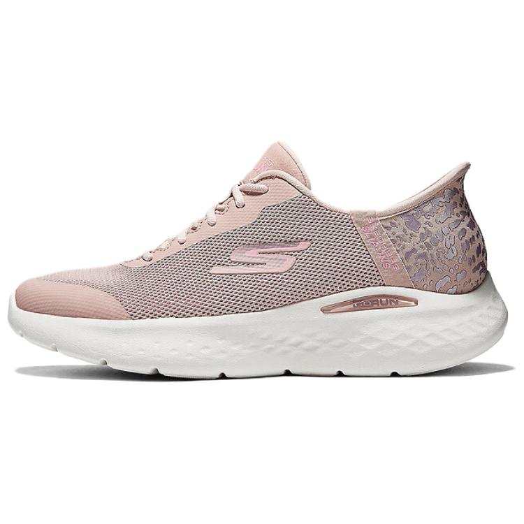 Skechers MEN'S GO Breathable Lightweight Breathable And Lightweight Low top Casual Running Shoes Unisex Pink