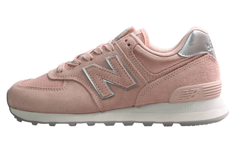 New Balance New Balance NB 574 Low top Marathon Running Shoes Women's Pink Silver