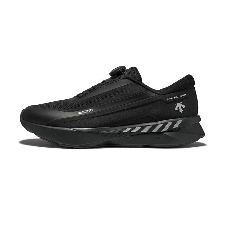 DESCENTE DFLUID Low top Casual Training Long Distance Running Shoes Men's Black