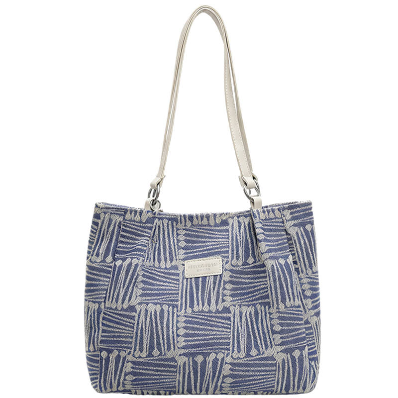 Tonlion Oxford Shoulder Bag Women's Blue