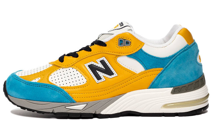 New Balance 991 Sneakersnstuff x 991 Wmns New Balance Made in England 'Blue Yellow' Women's