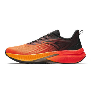 ANTA SUPERSTORE CHAOJIANTA Cushioning Slip Resistant Rebound Low top Training Running Shoes Men's Orange Black