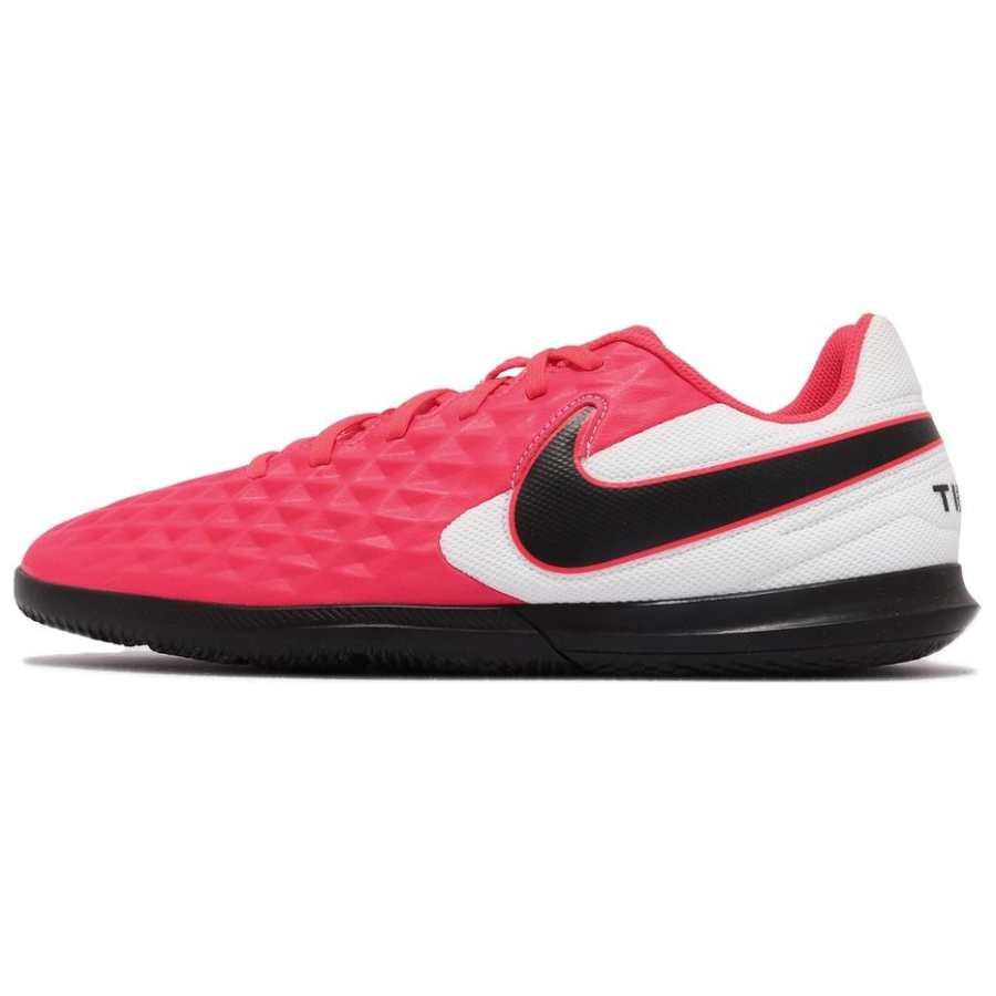 Nike Nike Legend 8 CLUB Comfortable Slip Resistant Abrasion Resistant Soccer Shoes Men's Red Black