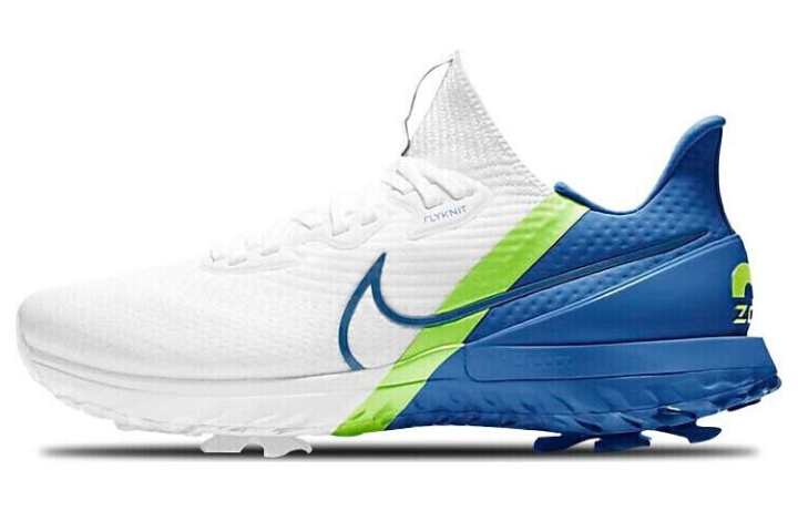 Nike Nike Air Zoom Infinity Tour Wide White Volt Baseball Blue