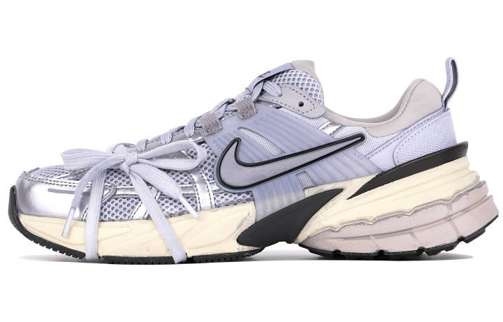 Nike Nike V2K Run Fabric Cushioning Slip Resistant Abrasion Resistant Breathable