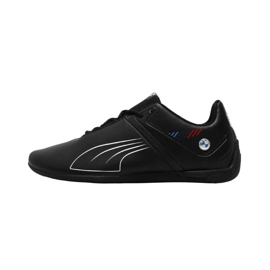 PUMA BMW x PUMA Cushioning Slip Resistant Abrasion Resistant Lightweight Low top Running Shoes Unisex Black