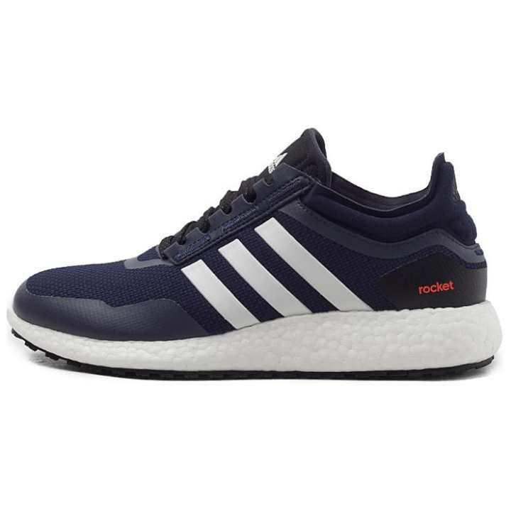 Adidas Adidas CH Rocket Comfortable Slip Resistant Abrasion Resistant Low top Running Shoes Men's Blue White