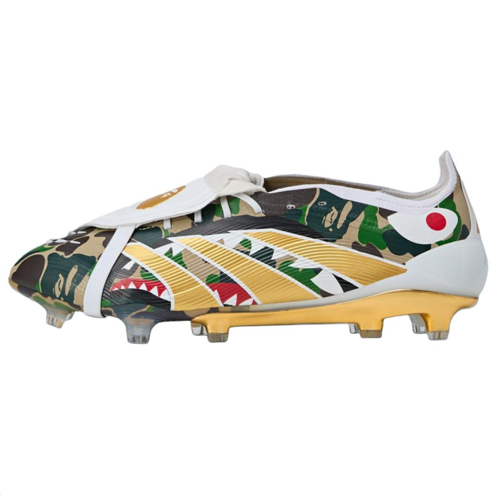 Adidas Adidas x BAPE PREDATOR ELITE Soccer Shoes Men's Brown Green