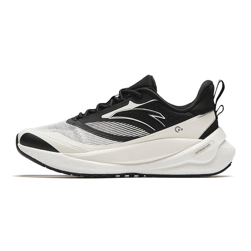 Anta C37 Fourth Generation Abrasion Resistant Low top Running Shoes Women's Black White