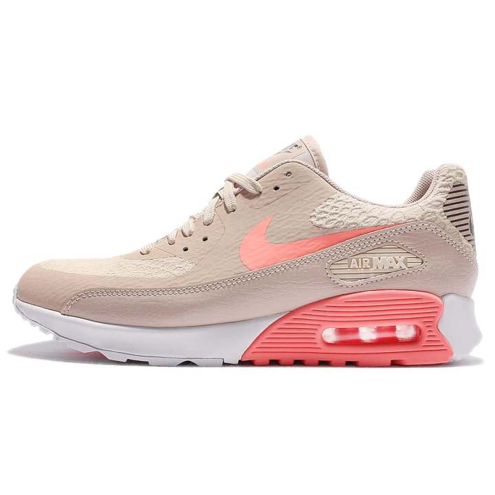 Nike Nike Air Max 90 Comfortable Low top Running Shoes Women's Light Brown
