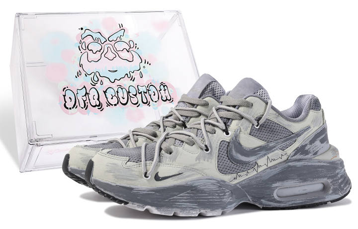 Nike Nike Air Max Fusion Low top Running Shoes Men's Gray