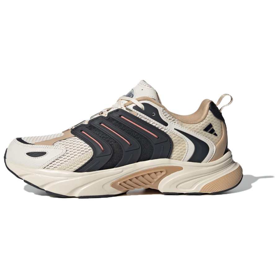 Adidas Adidas Slip Resistant, Abrasion Resistant, Breathable Low top Casual Running Shoes Unisex Beige Black
