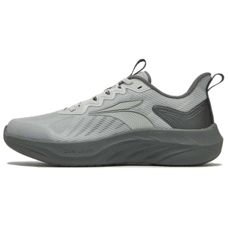 361° Slip Resistant And Breathable Slip Resistant And Breathable Low top Casual Running Shoes Men's Gray