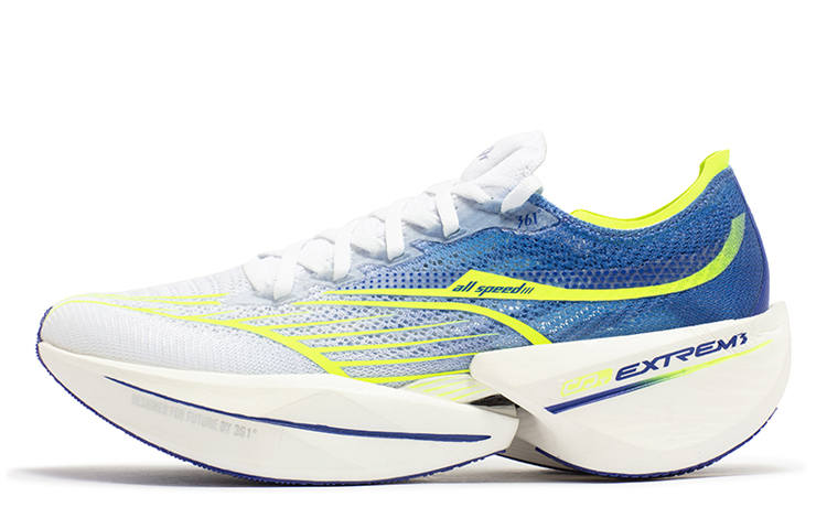 361° Feitiao Future Low top Running Shoes Men's White Blue