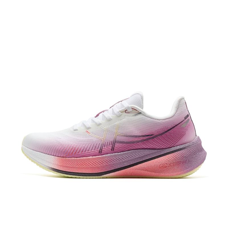XTEP 360X 2.0 LITE Fabric Slip Resistant, Abrasion Resistant, Breathable Low top Carbon Plate Running Shoes Women's