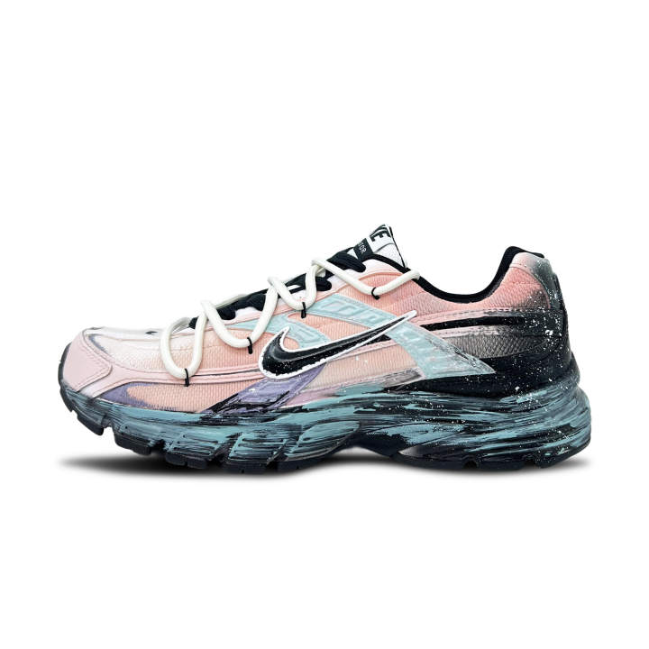 Nike Nike Initiator Abrasion Resistant Low top Running Shoes Unisex Black Pink