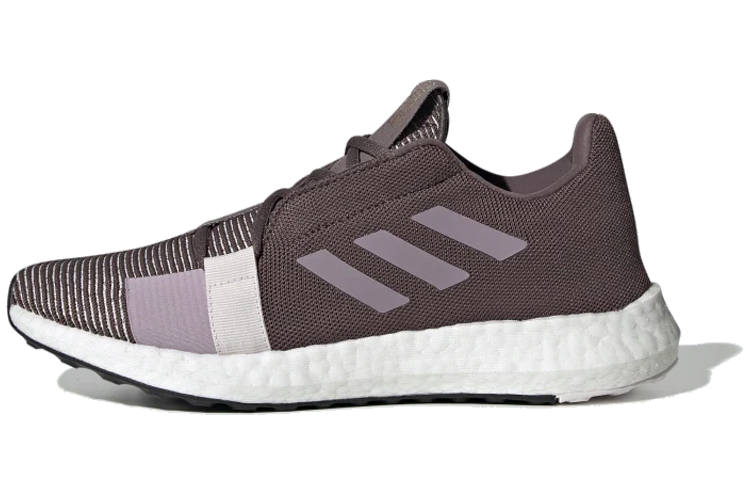 Adidas Adidas Senseboost Go Comfortable Non slip Lightweight Low top Running Shoes Women's Brown Purple
