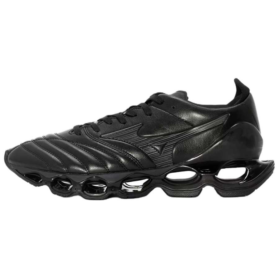 Mizuno Wave Prophecy Morelia Neo Abrasion Resistant Low top Casual Running Shoes Unisex Black