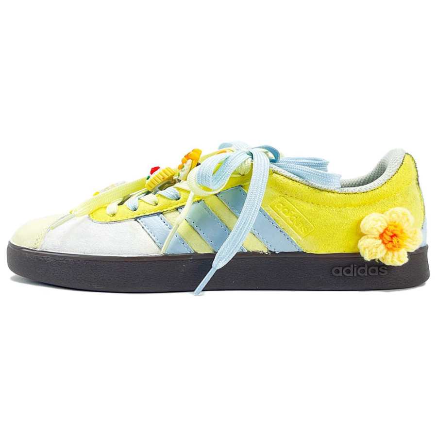 Adidas Adidas VL COURT 2.0 Low top Skateboard Shoes Unisex Yellow