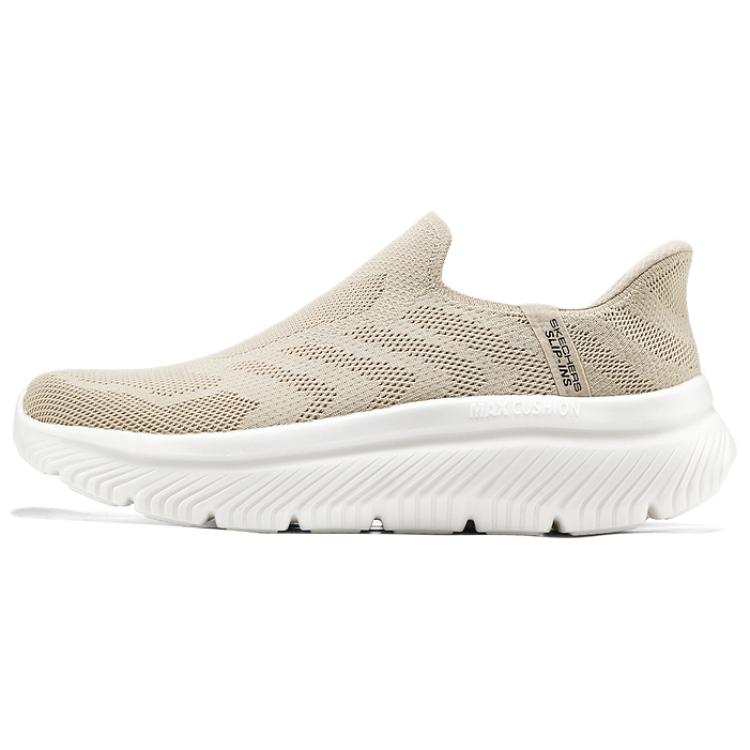 Skechers MEN'S GO WALK Cushioning Support Low top Casual Shoes Men's Light Umber