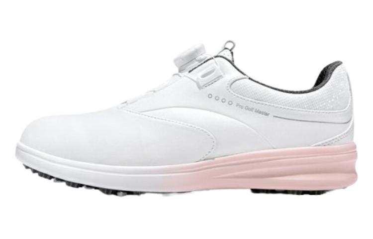 PGM Slip Resistant Abrasion Resistant Low top Golf Shoes Women's Pink White