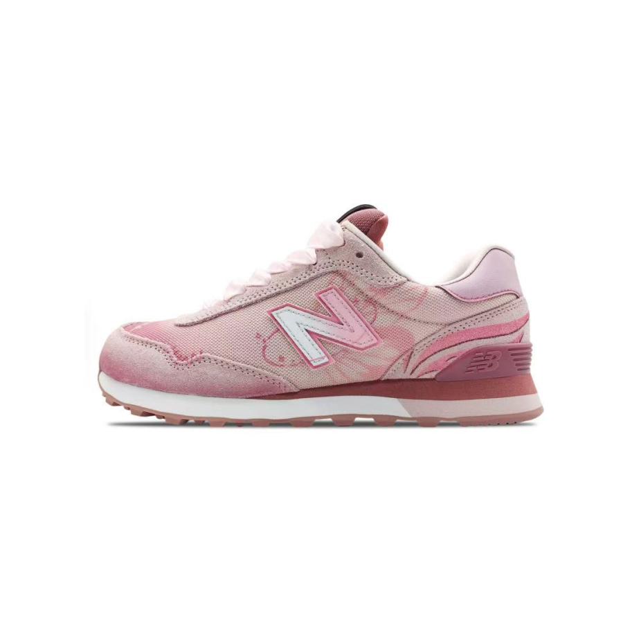 New Balance New Balance NB 515 Anti-Slip Wear-Resistant Breathable Lightweight Low-Top Casual Running Shoes Women's Pink