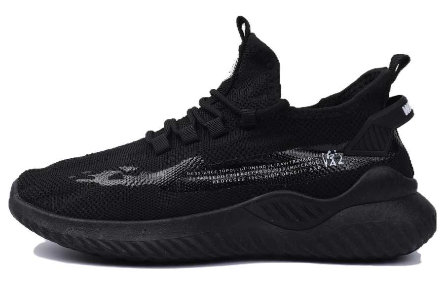 WARRIOR WARRIOR Low top Casual Running Shoes Men's Black