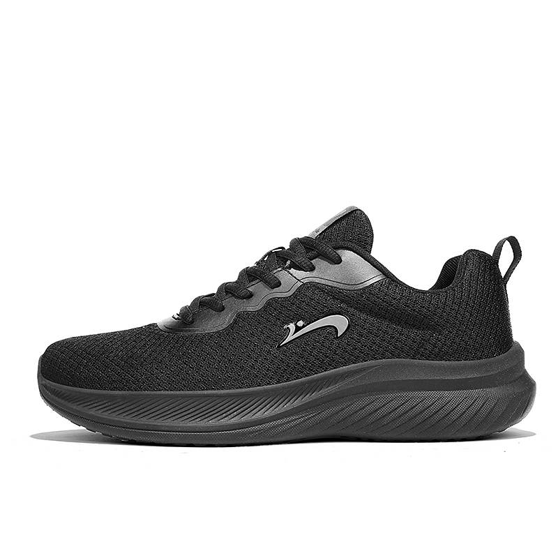 K-bird K bird Comfortable Cushioning Breathable Low top Casual Running Shoes Men's Black