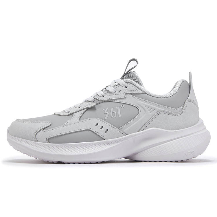 361° Blade Leaf 3 Cushioning, Wear Resistant Low top Casual Running Shoes Women's Recycling Gray