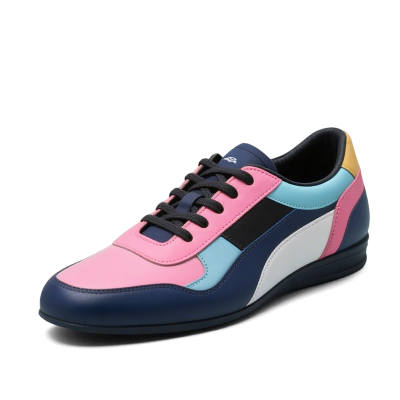 Snow Know The Answer (SKTA) Snow Know The Answer SKTA Synthetic Leather Cushioning, Wear Resistant Low top Casual Shoes Men's Pink Purple