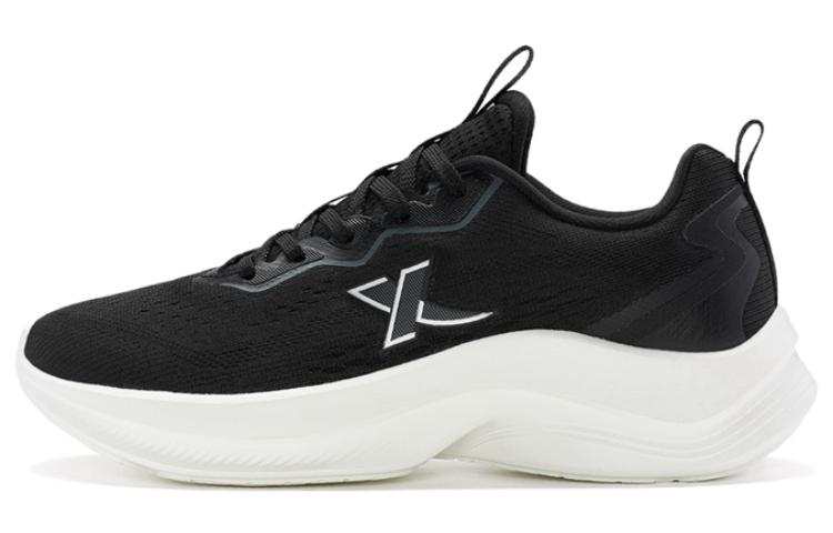 XTEP Lightweight Slip Resistant Abrasion Resistant Breathable Cushioning Low top Casual Running Shoes Women's Black