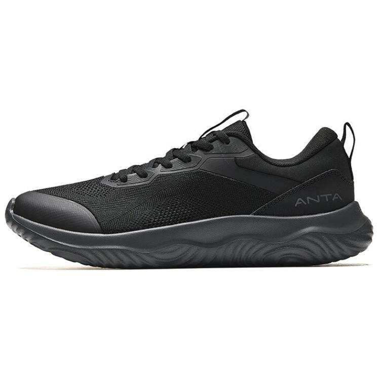 Anta Shen Xing LITE Cushioning, Wear Resistant Low top Casual Running Shoes Men's Black