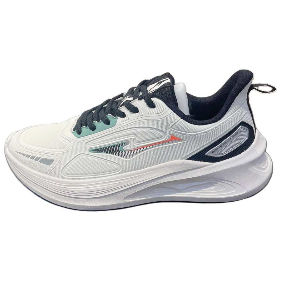 Erke Cushioning Abrasion Resistant Cushioning, Wear Resistant Low top Casual Running Shoes Men's Wild Gray