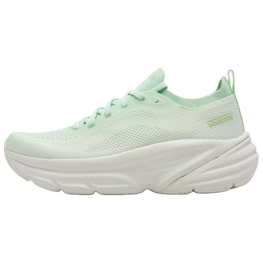 Saucony GUARD Guardian 2 Cushioning Breathable Rebound Low top Casual Running Shoes Women's Green