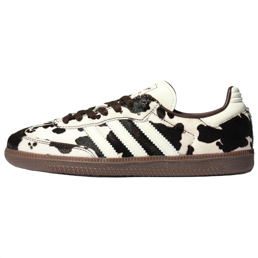 Adidas Originals SAMBA OG German Army Trainers Women's Dark Brown White