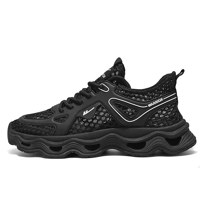WARRIOR WARRIOR Running Shoes Men's Low Top White/Gray/Blue/Black